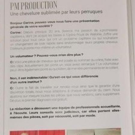 Pm Production en interview dans le magazine Elle Belgique ! 
